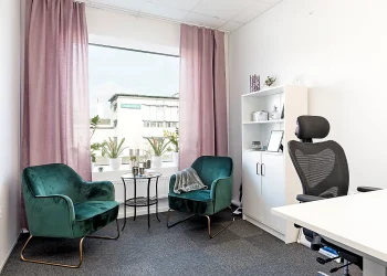 Kontorshotell/Co-working finns att hyra på Stenbackevägen 6 i Örebro