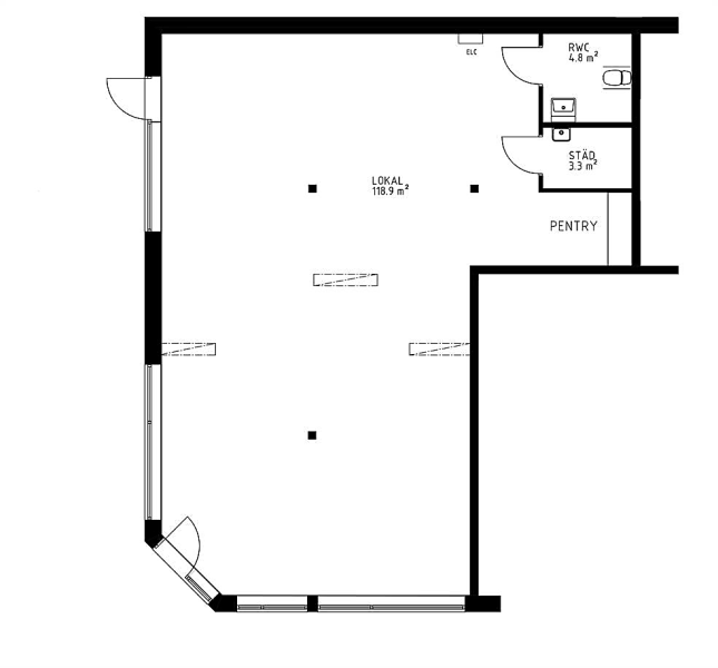Kontorslokal finns att hyra på Herculesgatan 13 i Järfälla