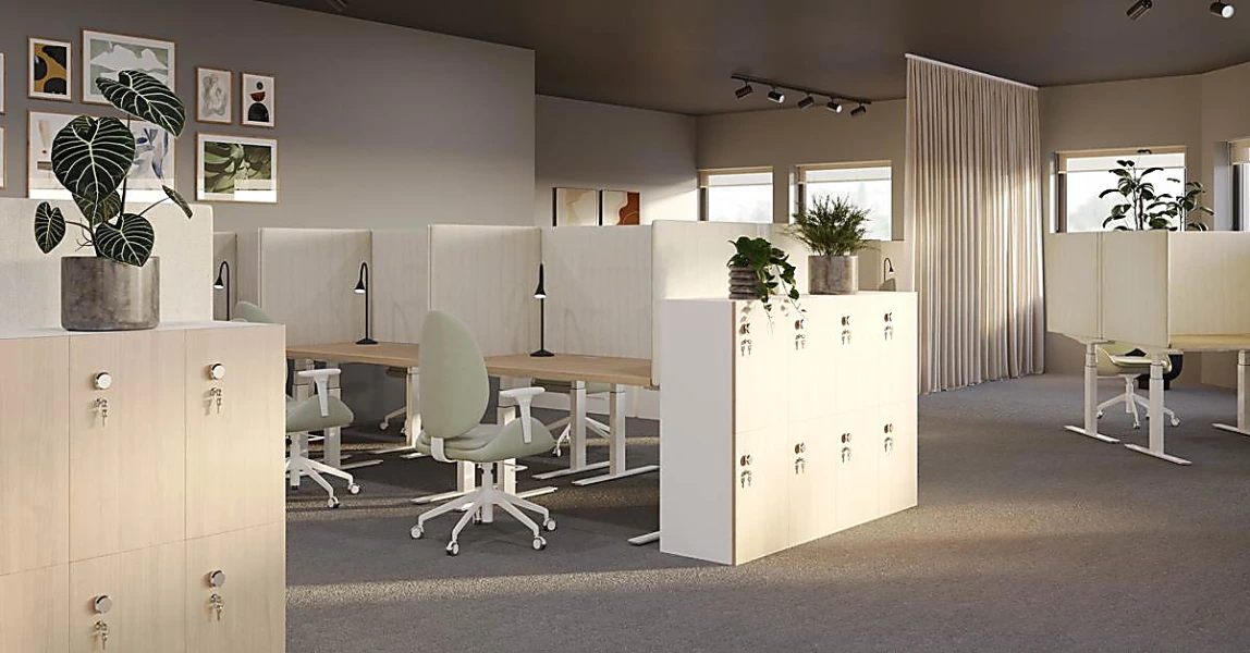 Kontorshotell/Co-working finns att hyra på Skogås galleria i Huddinge