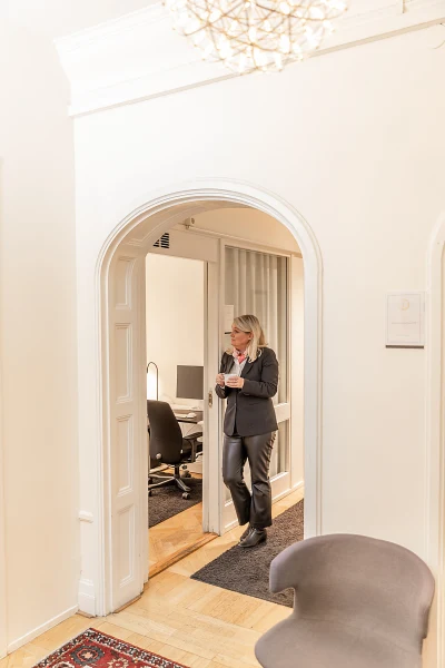 Kontorshotell/Co-working finns att hyra på Artillerigatan 6 i Stockholm