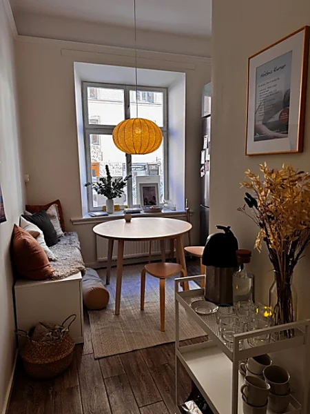 Studio finns att hyra på Birkagatan 23 i Stockholm