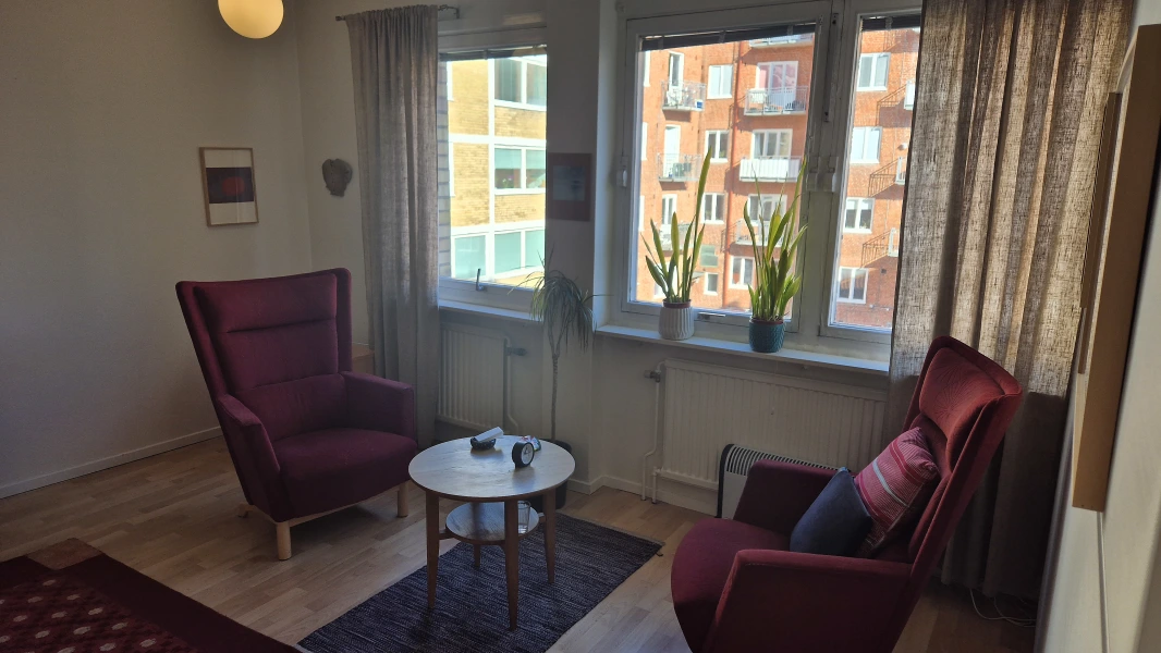 Samtalsrum finns att hyra på Jörgen Ankersgatan 12 i Malmö