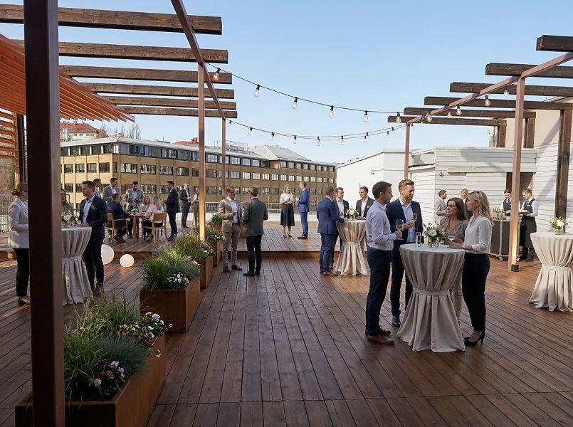 Event venue finns att hyra på Malmvägen 1 i Stockholm