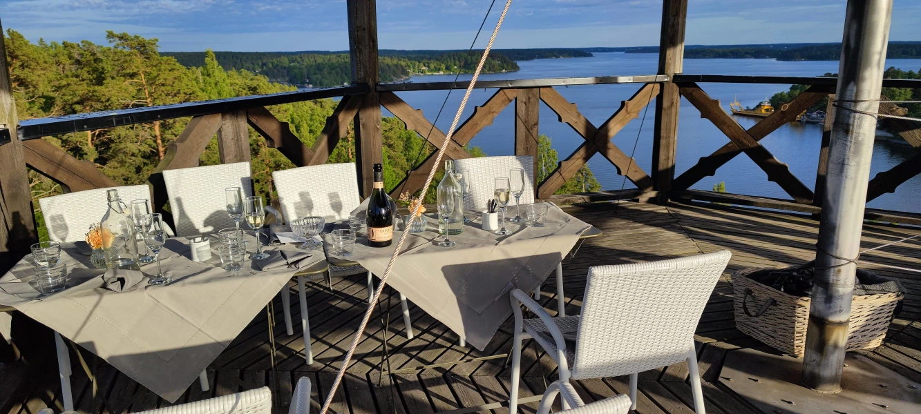 Eventlokal finns att hyra på Fredriksborgsvägen 17 i Värmdö