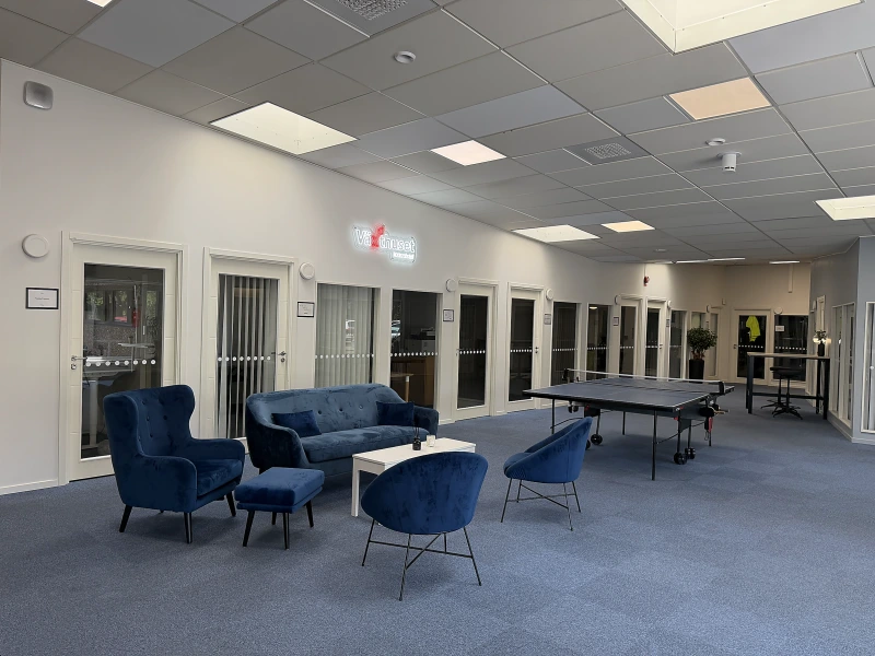 Kontorshotell/Co-working finns att hyra på Vasatorpsvägen 1D i Helsingborg
