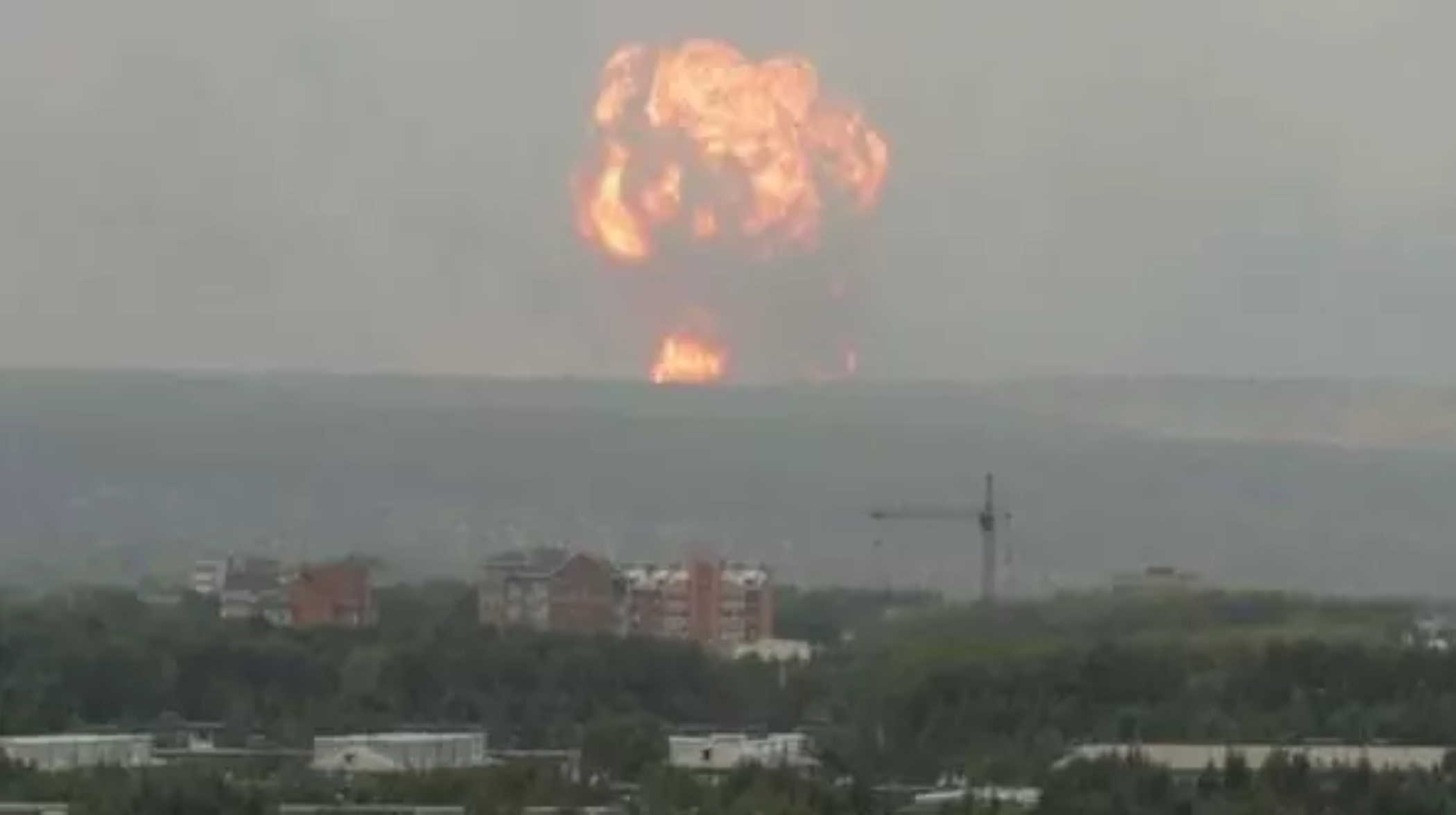 Fire, explosions hit ammunition depot in Russia News POST Online Media