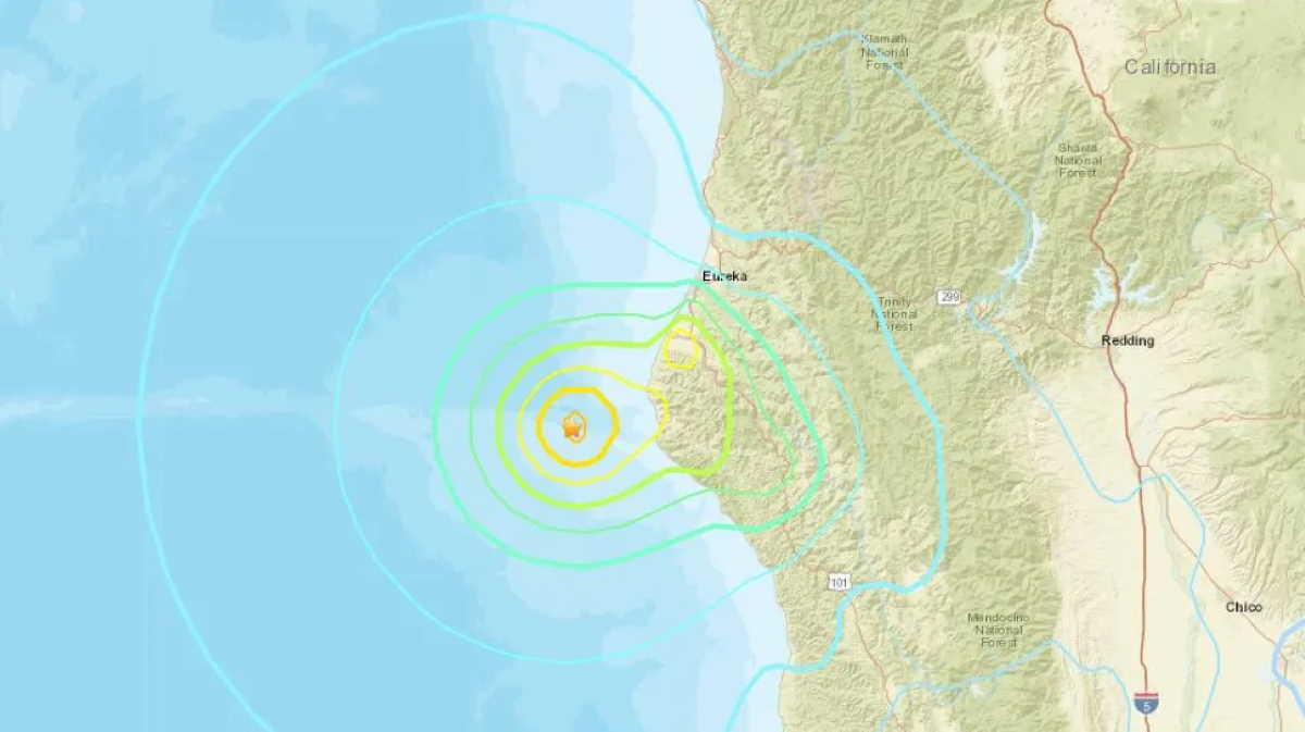 Earthquake california