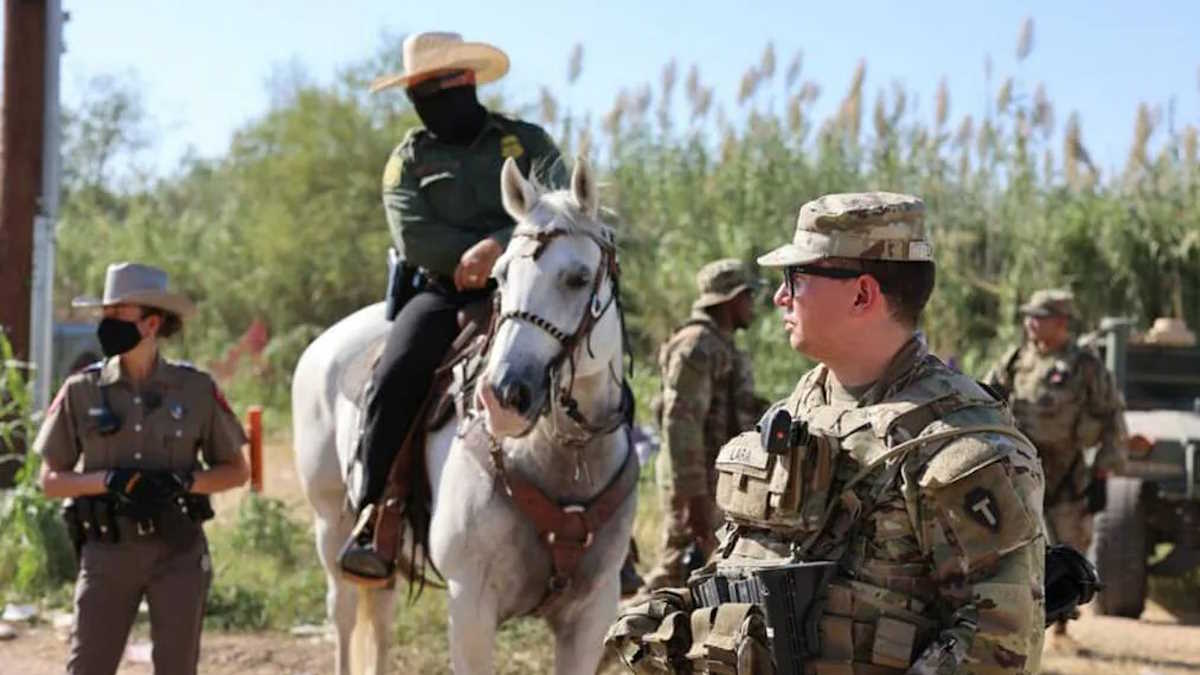 Texas National Guard Blockd Federal Agents From Getting To Border News Post Online Media