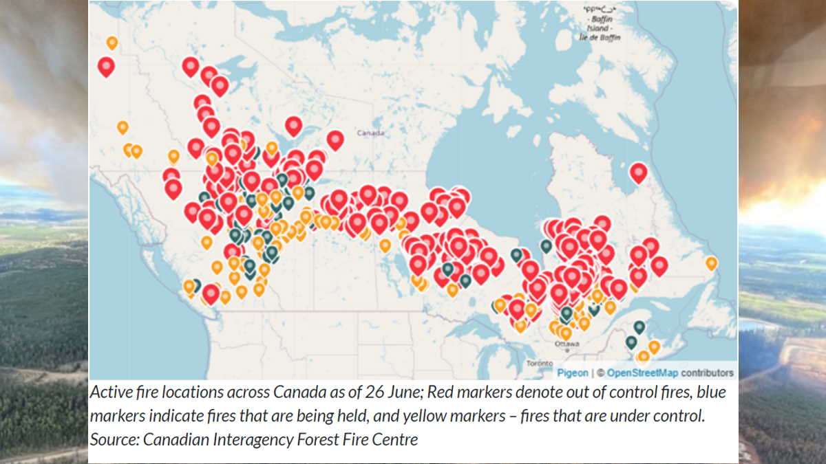 Europe grapples with influx of smoke from Canada wildfires News