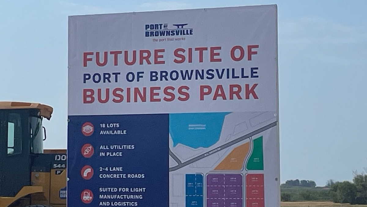 Texas Port of Brownsville held groundbreaking ceremony for 118acre