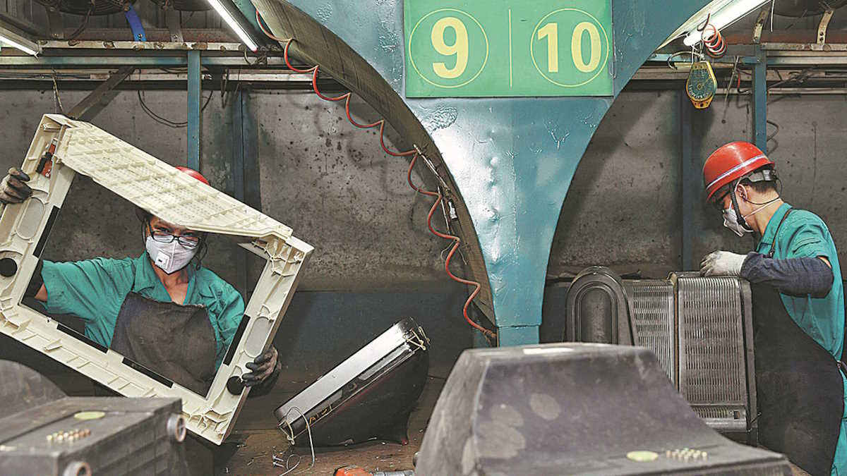 China recycling China recycling