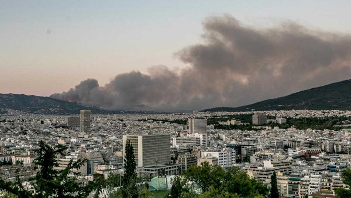 Wildfire in northern Athens forces evacuations, no injuries News