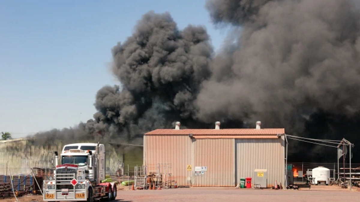 Fire destroys 30 million in medical supply in Australia, Code Brown in