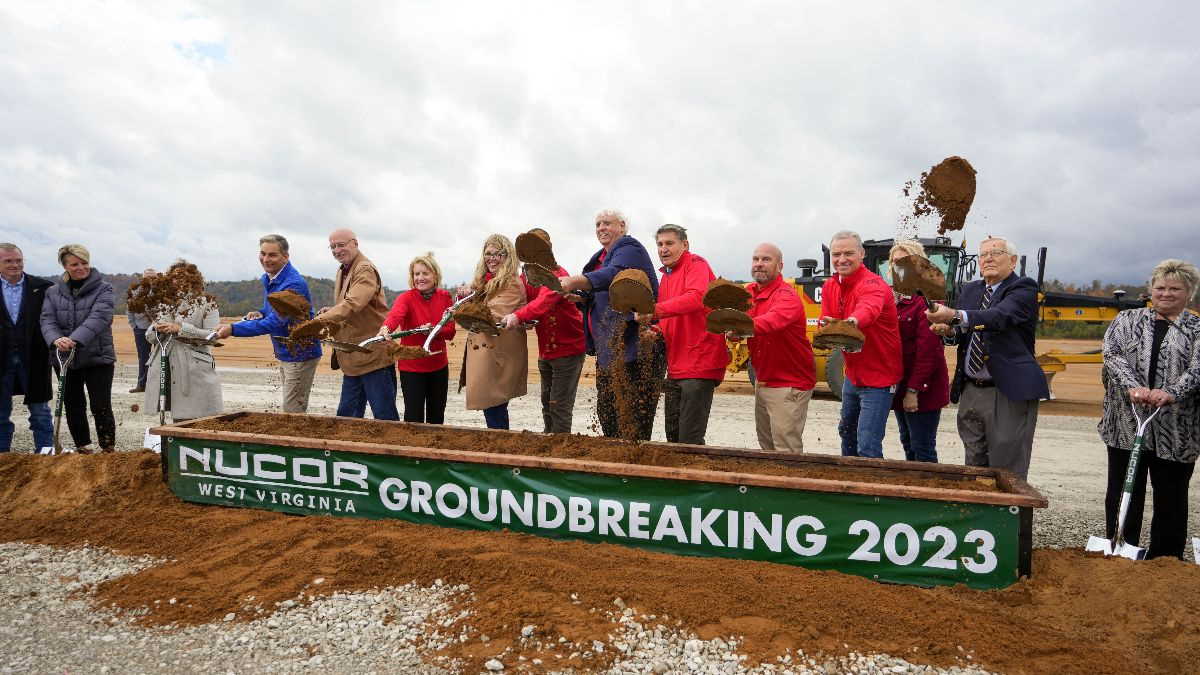 Construction officially starts at Nucor Steel West Virginia in Mason