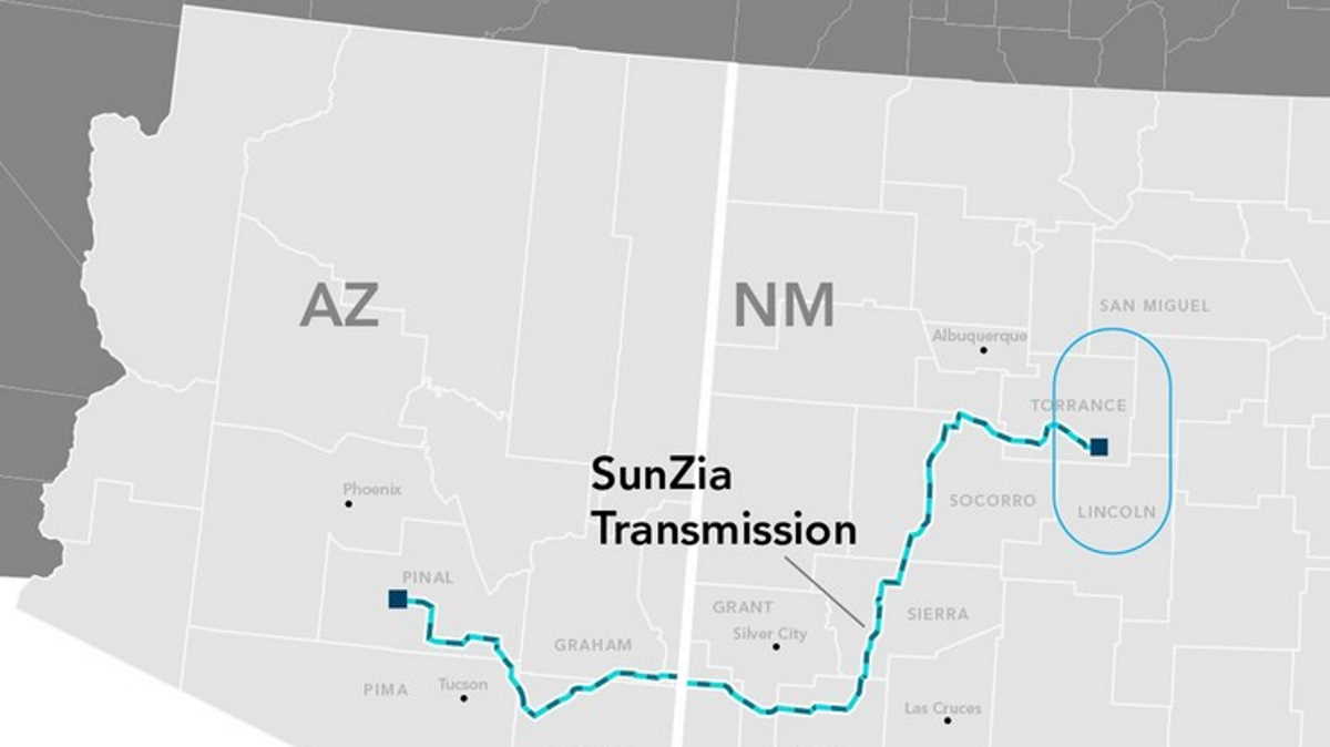 Pattern Energy S SunZia Transmission Project Receives Key Approvals In Arizona And New Mexico