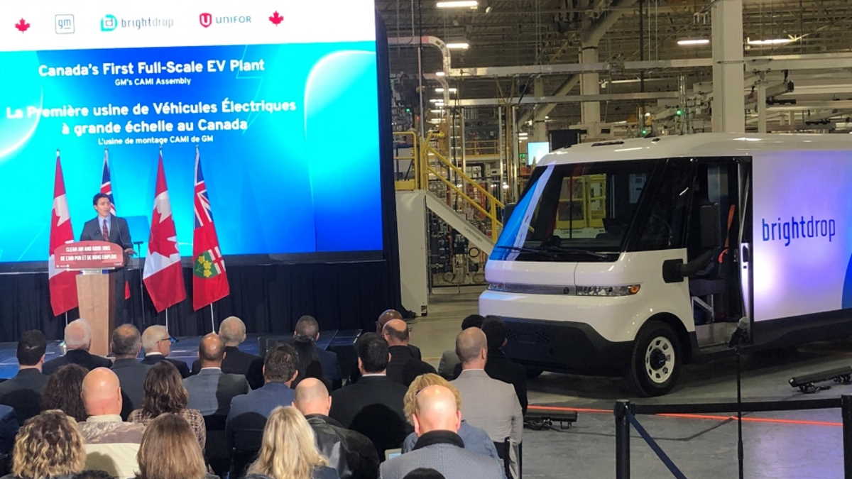 Canada’s first allelectric vehicle manufacturing facility opens in