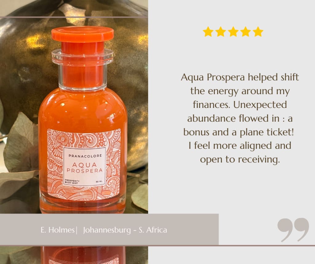 Screenshot of a customer message about Aqua Prospera (2 of 4)