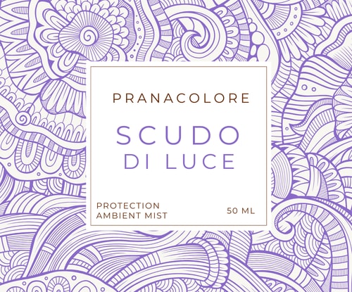 Scudo di Luce aura protection spray — Shield of Light with Amethyst crystal
