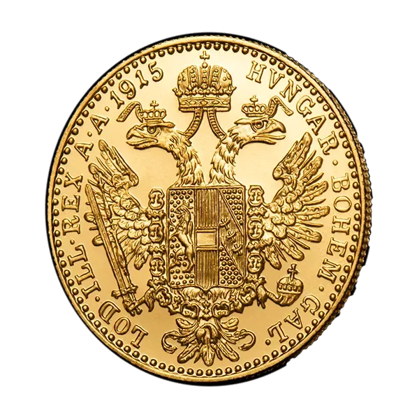 3.49 гр. Златна Монета 1 Австрийски Дукат 1915 - Image 2