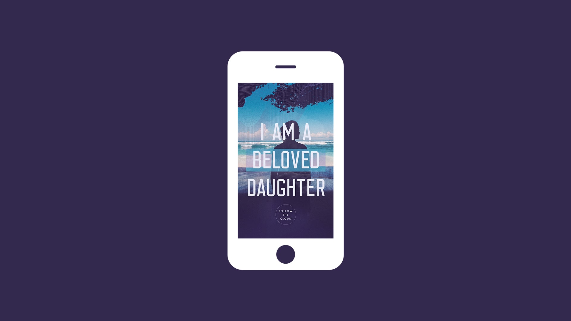 I Am A Beloved Daughter Phone Wallpaper