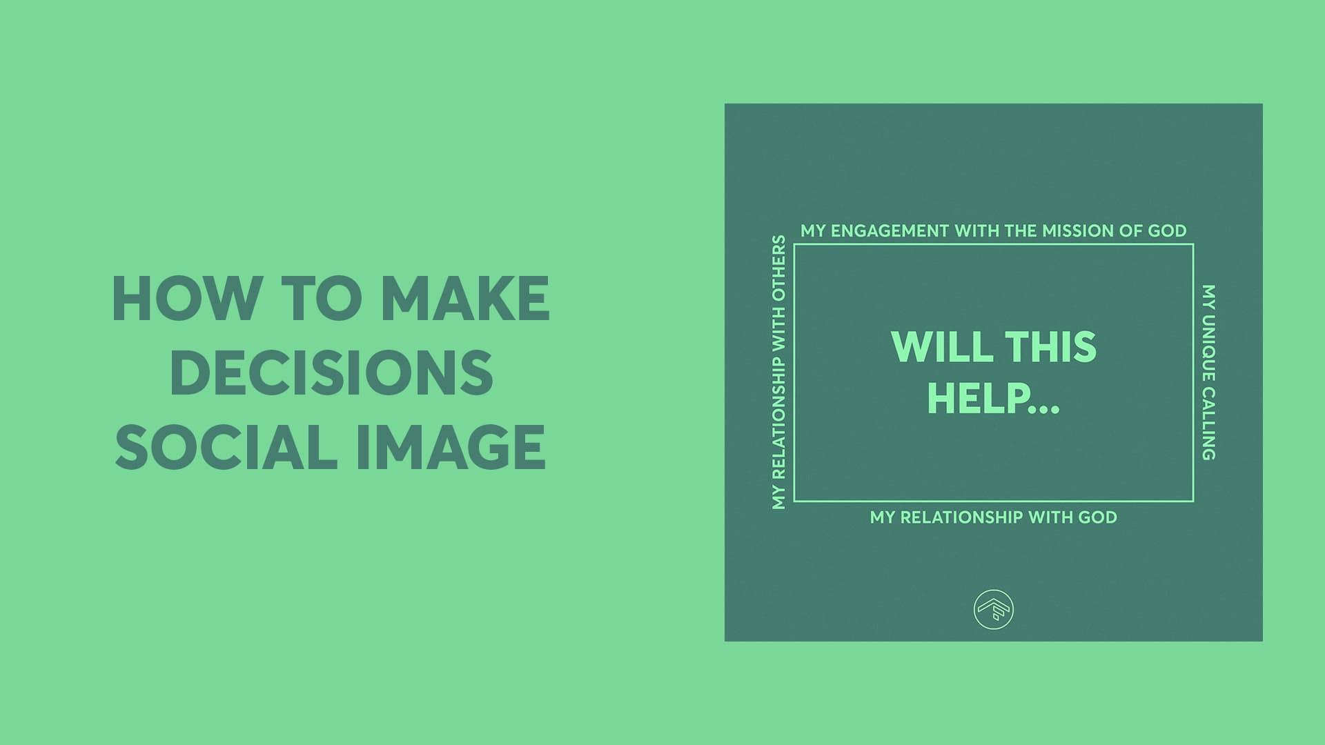 How to Make Decisions Social Image