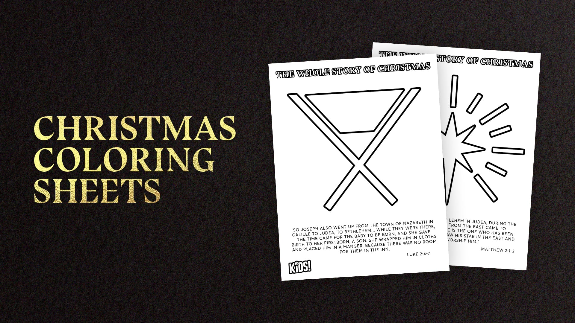 Christmas Coloring Sheets