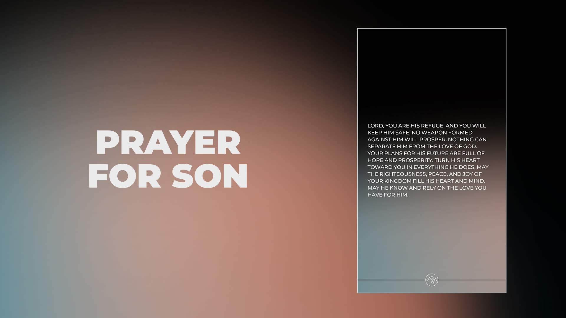 Prayer for Son