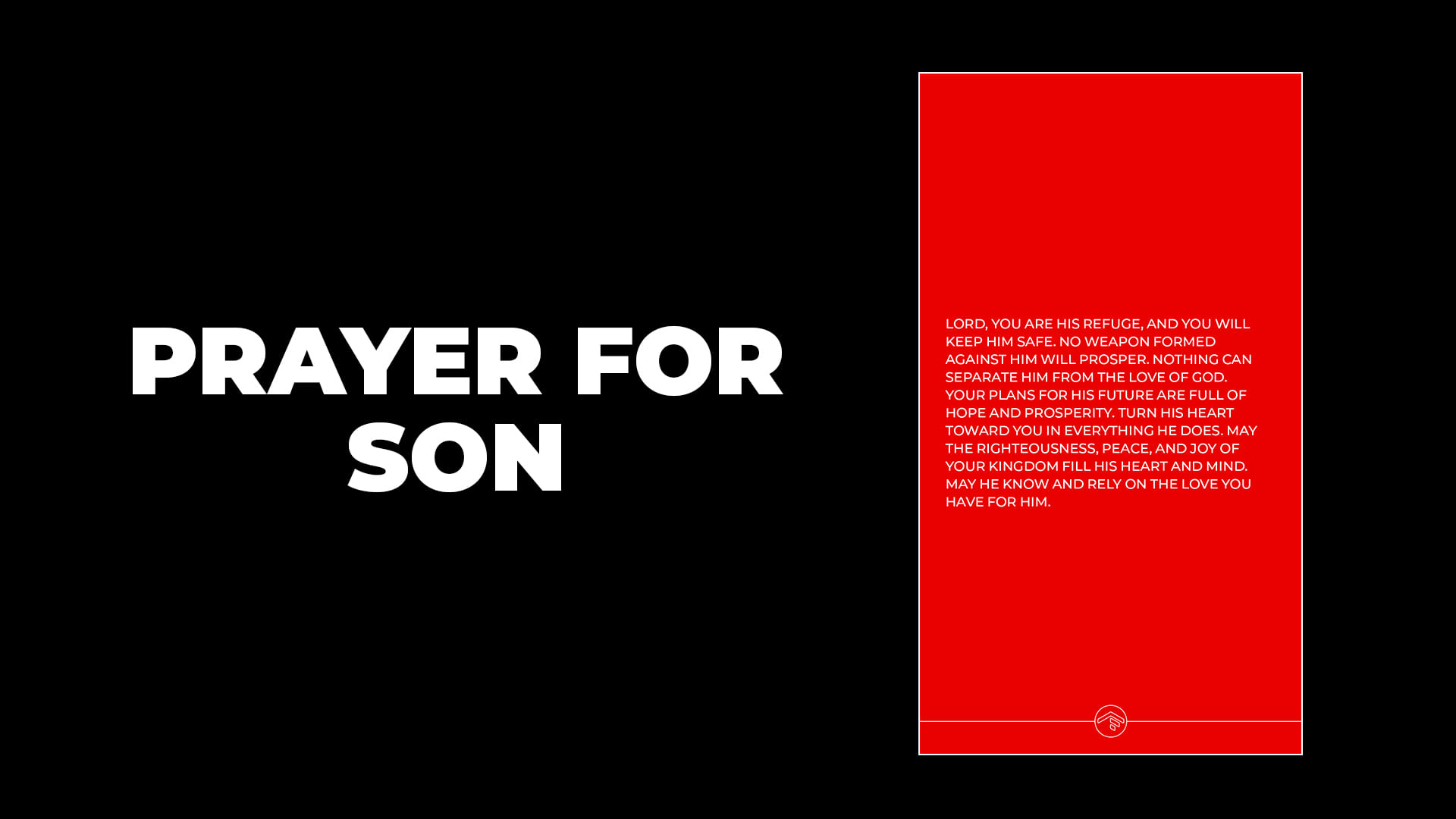 Prayer for Son