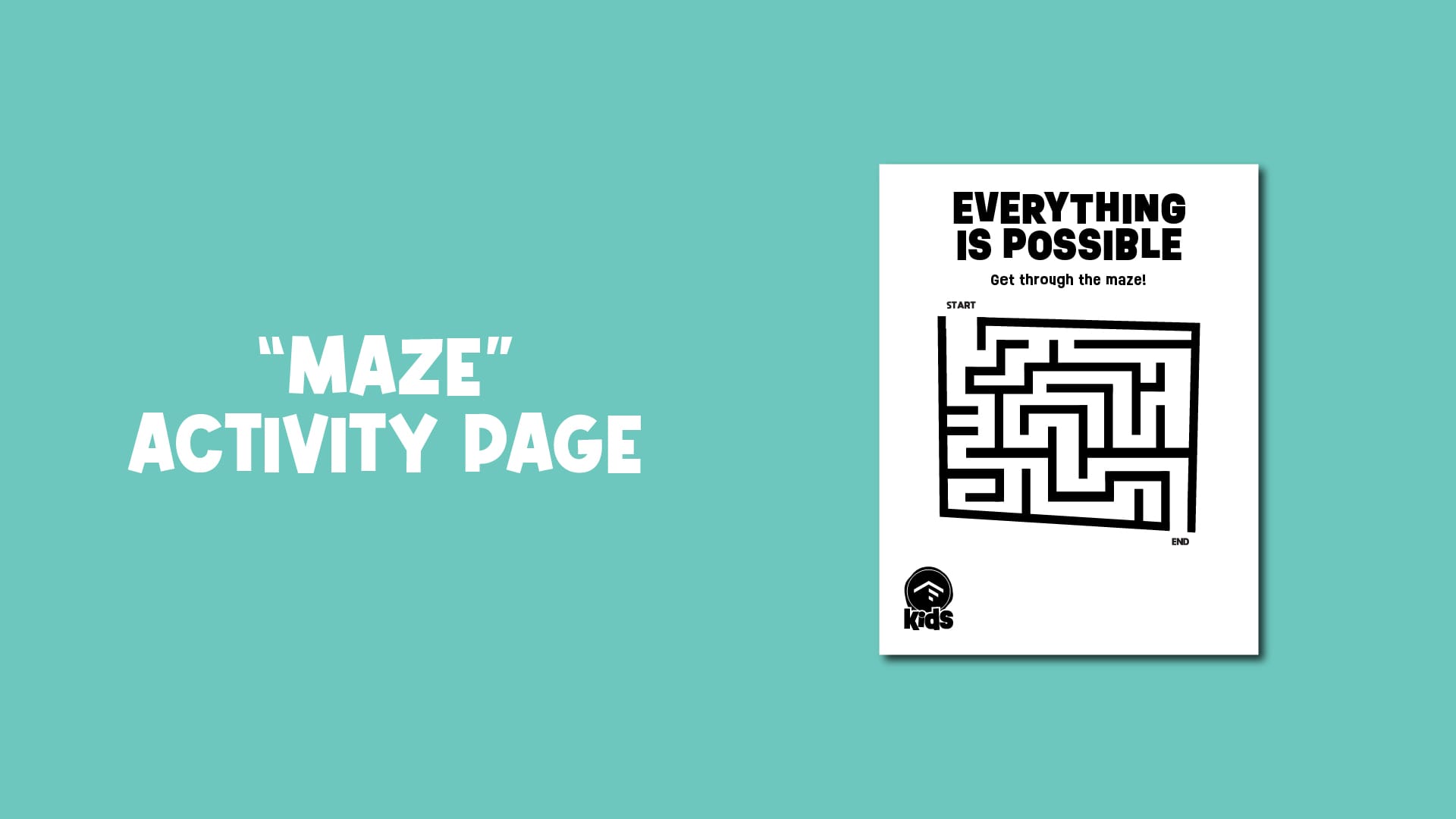 Maze Activity Page