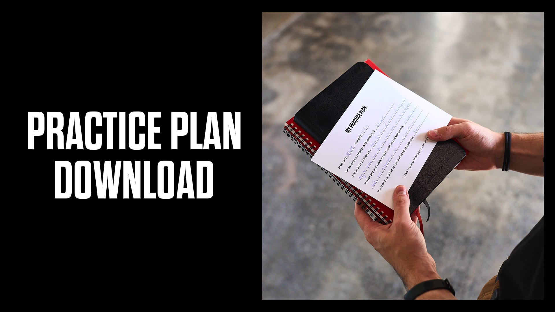 A Different Way Practice Plan Download