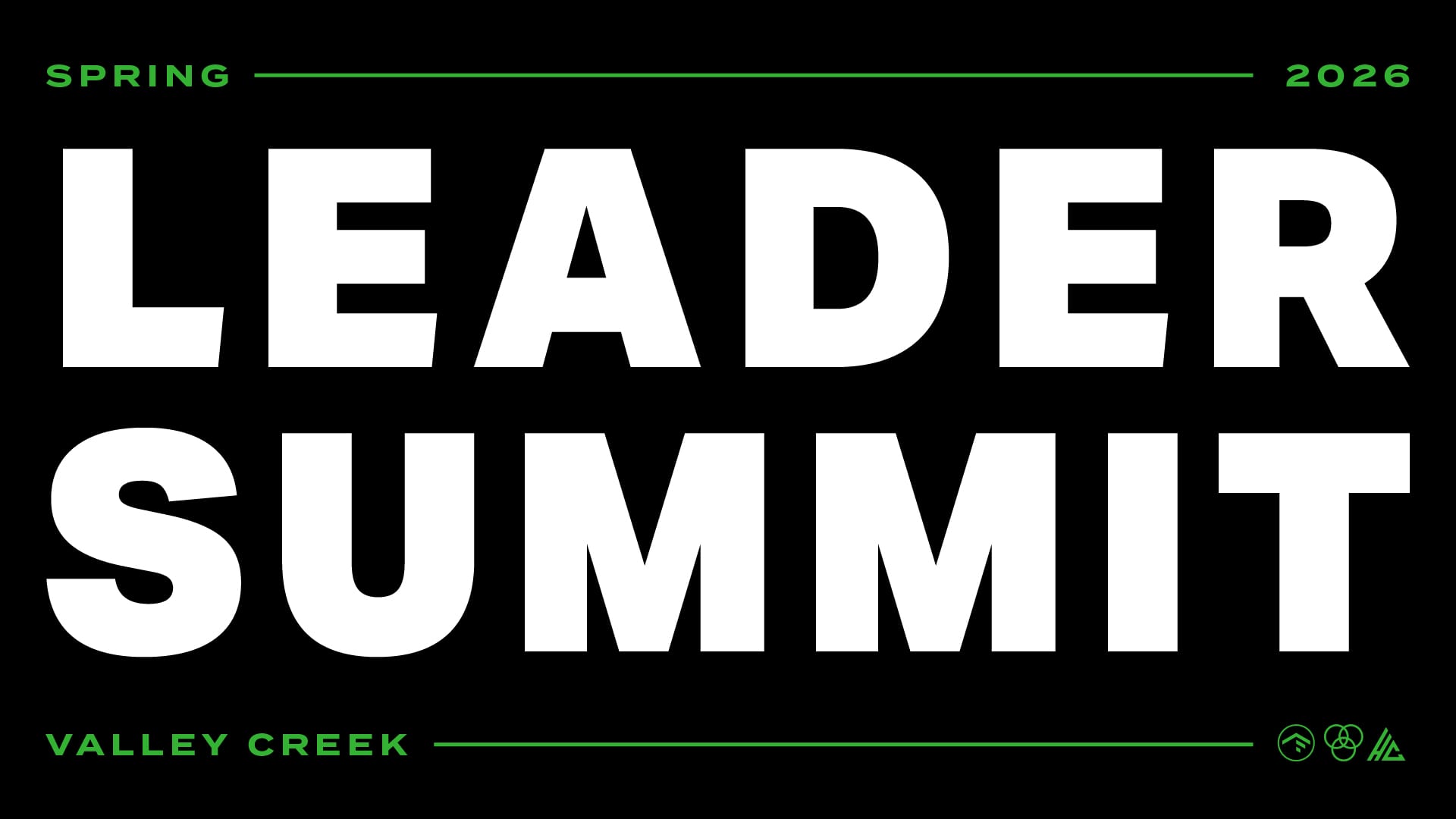 Leader Summit (Spring 2026)