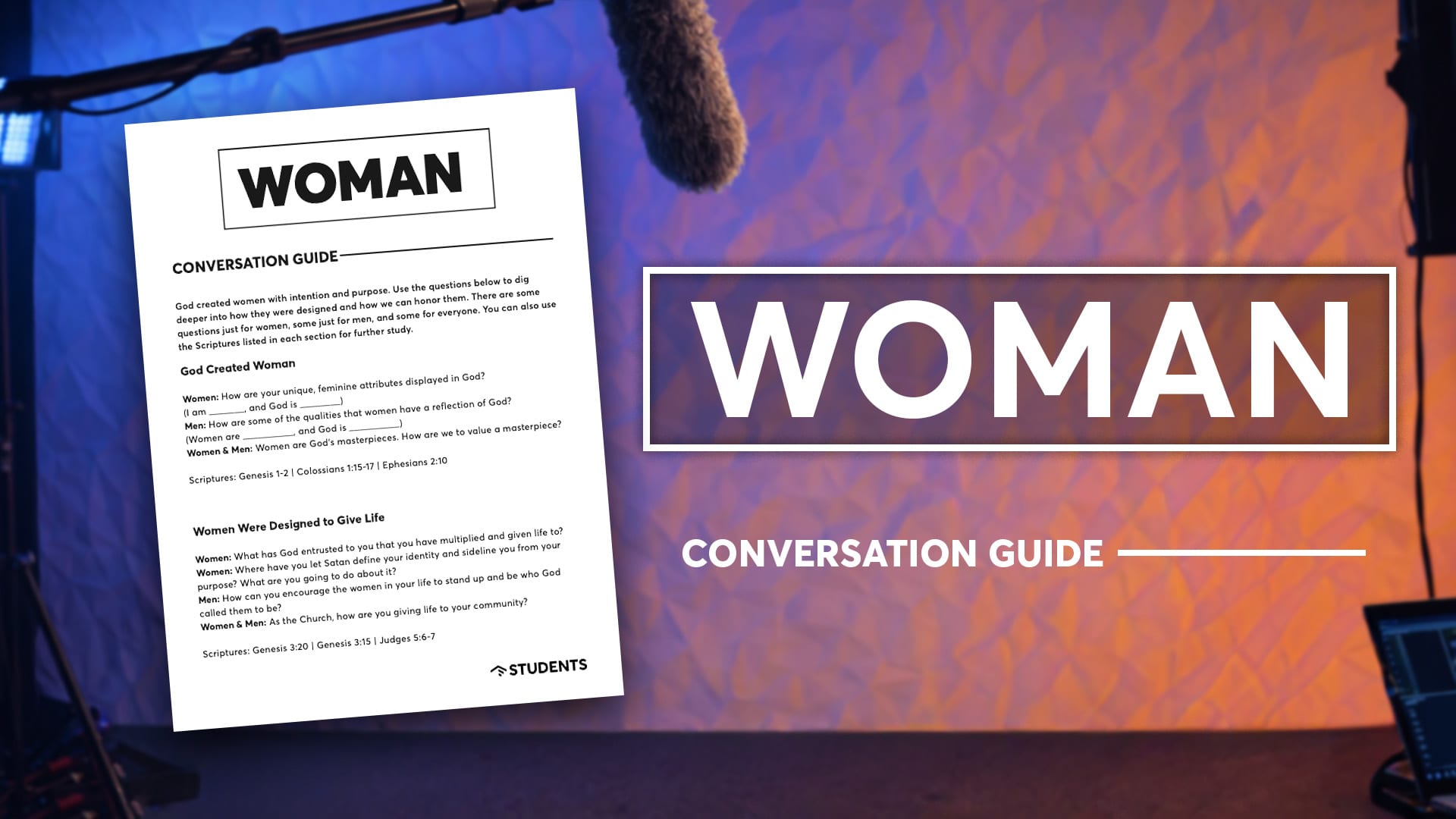 The Origin of Woman Conversation Guide