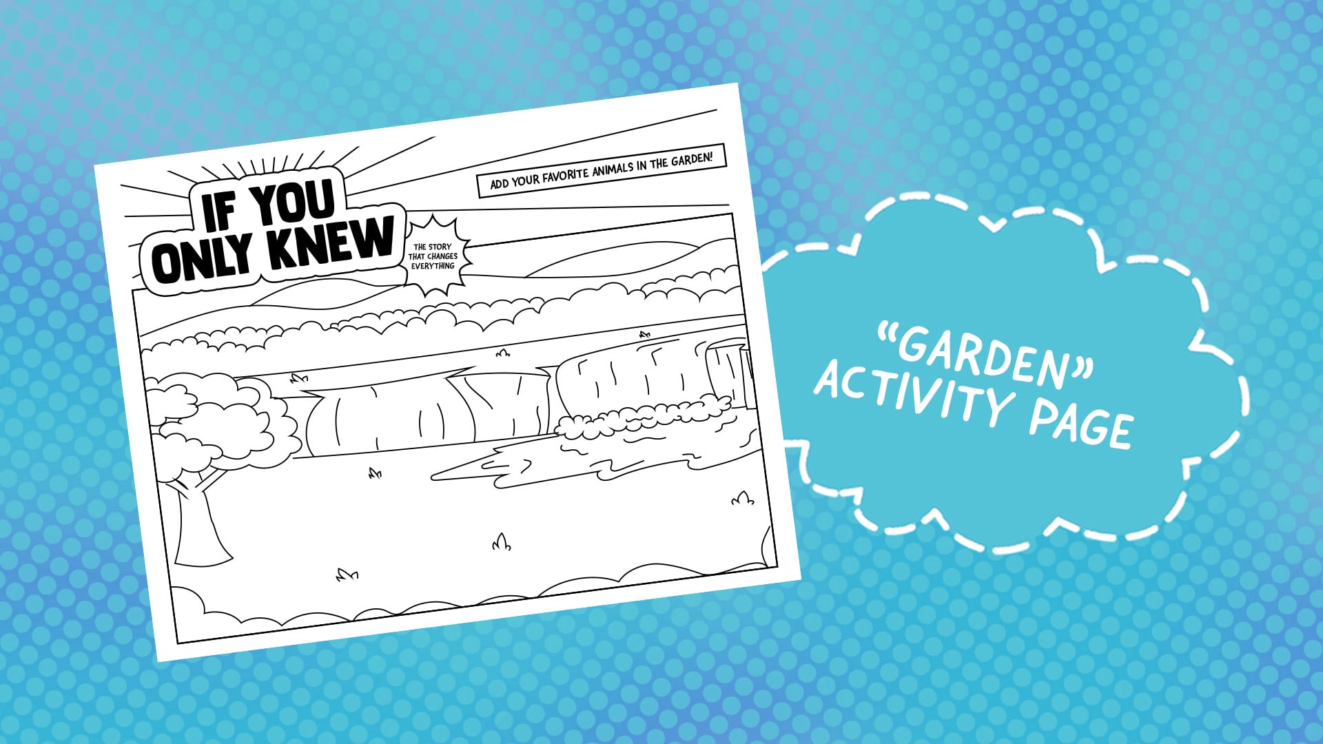 "Garden" Activity Page