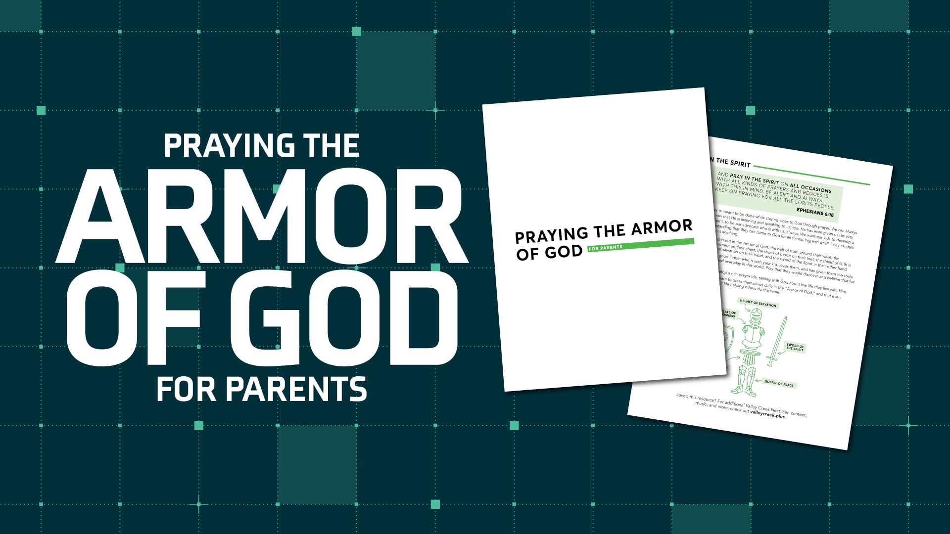 Armor of God Parent Resource