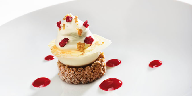 recette professionnelle Twist par Christophe Domange avec du chocolat blanc Ivoire