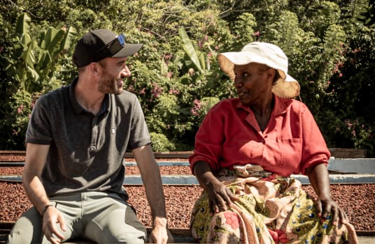 Produttore di cacao Valrhona in Madagascar