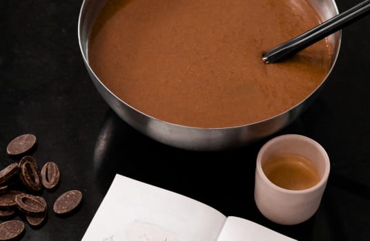 service en ligne MyValrhona sur un smartphone