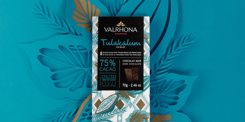 dark chocolate bar Tulakalum 75% | Valrhona Chocolate