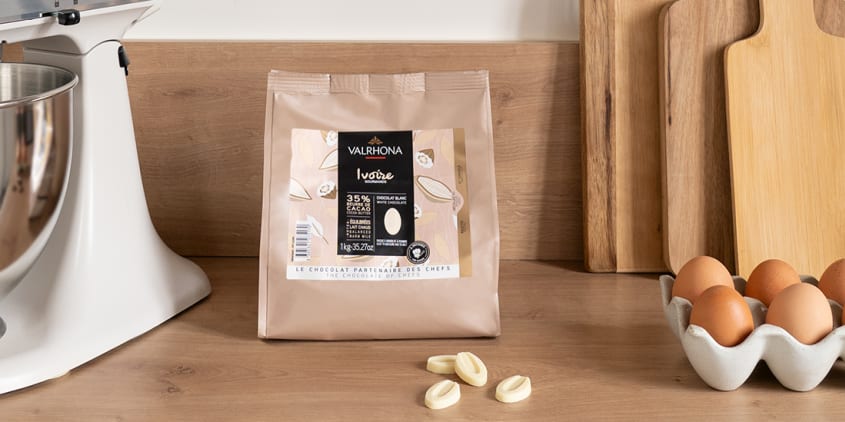 Valrhona IVOIRE 35% Baking Bag 1Kg Valrhona IVOIRE 35% Baking Bag 1Kg