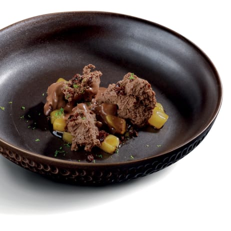 SOSA CHOCOLATE MOUSSE WITH BANANA AND MISO RECIPE