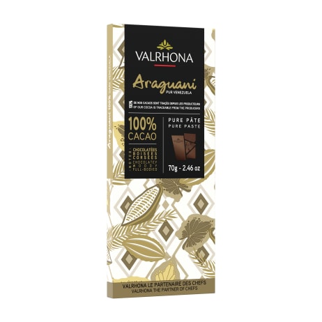 valrhona.com-Pure Origin Bar Dark Araguani 100%