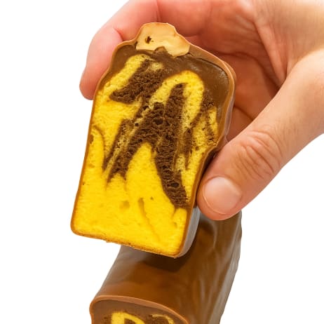 Marbled Caramel Hukambi Cake