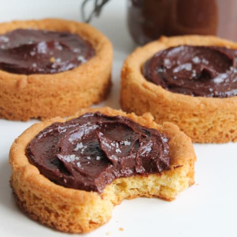 Petits bretons au cœur chocolat