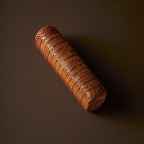 Calamansi & Raspberry Striped Roll