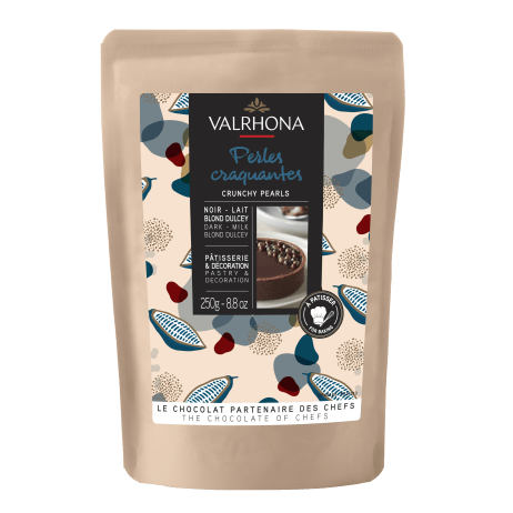 Pack shot Crispy pearls Dark Milk Dulcey