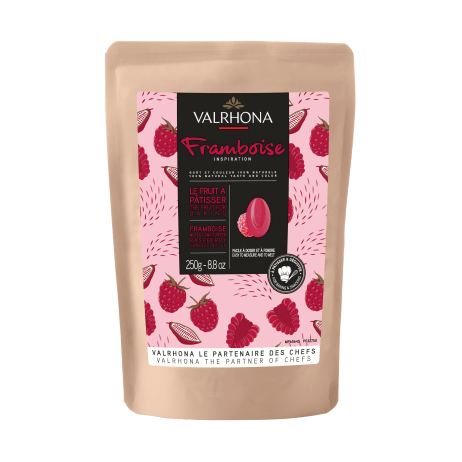 Pack shot Raspberry inspiration Baking Bag 250g