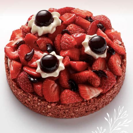 STRAWBERRY HIBISCUS DESSERT RECIPE