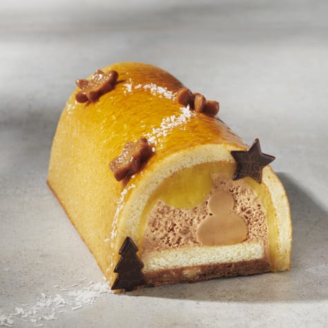 Valrhona Olaff Yule Log Recipe