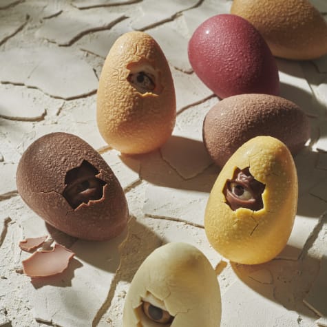 Valrhona Chocolate Drako Eye Eggs