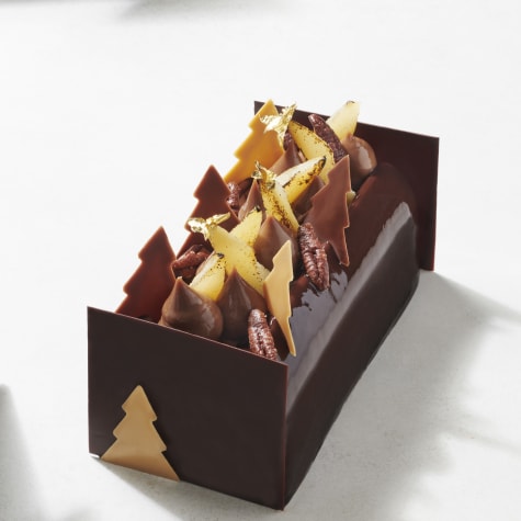 VALRHONA FOREST YULE LOG RECIPE